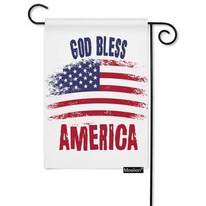 SKU-01-12.5 x 18 Inch God Bless America House_yythk